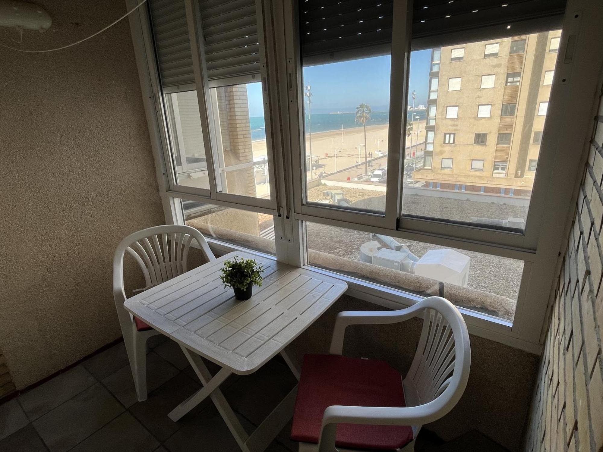 카디스 Balcon Del Sur En La Playa Grupo Ac Gestion 아파트 외부 사진